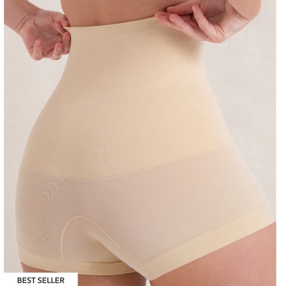 Shapermint Boyshort High-Waisted Shaper Sz M Chai - Picture 2 of 7